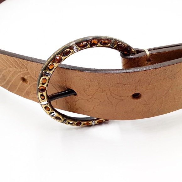 {Chico’s} Embellished Leather Belt - Picture 7 of 16